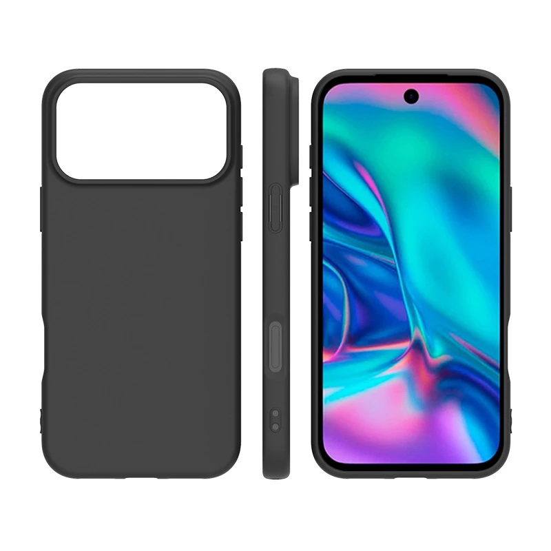 Für Iphone 17 Pro Max/ 18 Pro Max Schwarze Hülle